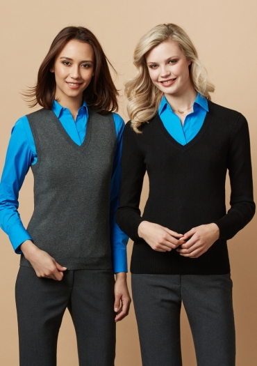 fashion-biz-v-neck-ladies-vest-black-2xl
